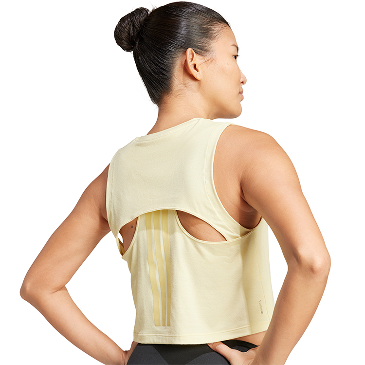 Майка Adidas BOXY TANK 3S / Женский / XL / Желтый photo 4