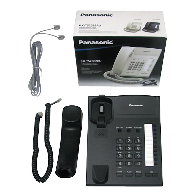 Telefon stationar Panasonic KX-TS2382UAB photo 2