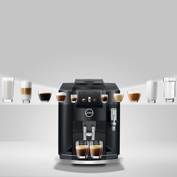 Aparat de cafea Espresso JURA S8 Piano Black, 15482 / 15 bar / Espresso photo 2