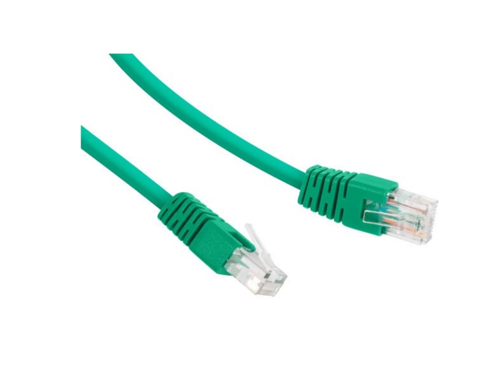 UTP Cat.5e Patch cord, 1m, Green photo 1