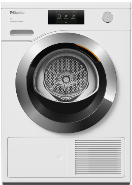 Сушильная машина Miele TCR780WP / 9 кг / A+++ / Белый лотос photo 1