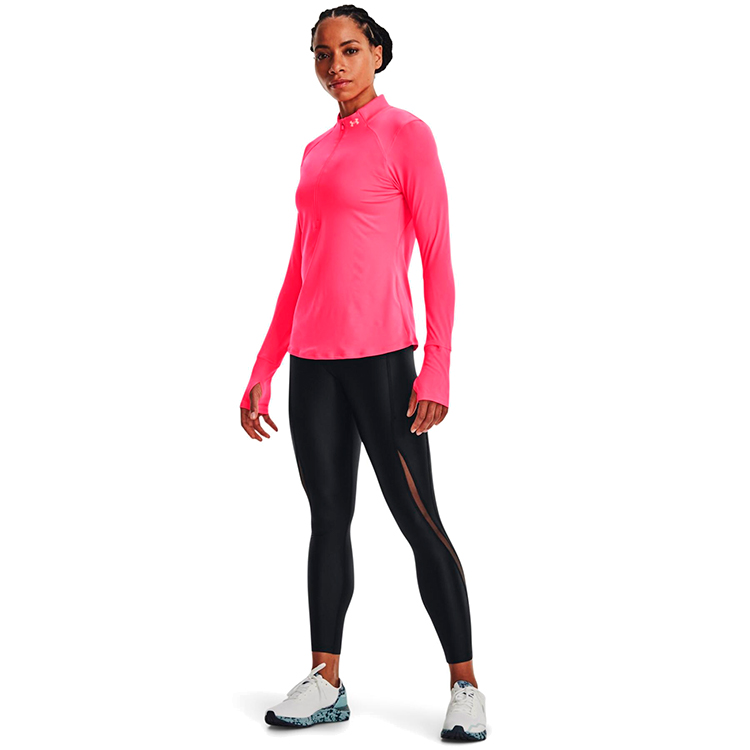 Hanorac Under Armour UA Qualifier Run 2.0 1/2 Zip / Femei / S / Roz photo 2