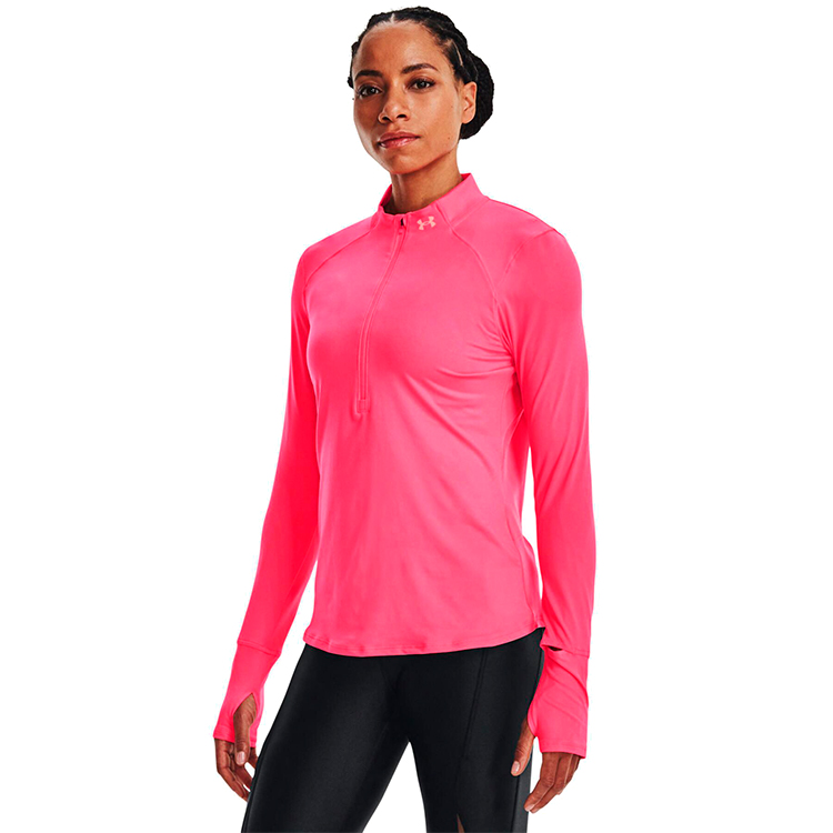 Hanorac Under Armour UA Qualifier Run 2.0 1/2 Zip / Femei / S / Roz photo 4