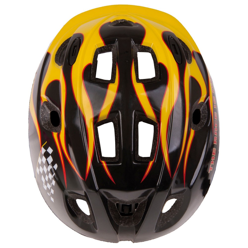 Casti de bicicleta M-WAVE M-WAVE Junior Race children helmet Negru-galben 731883 photo 3