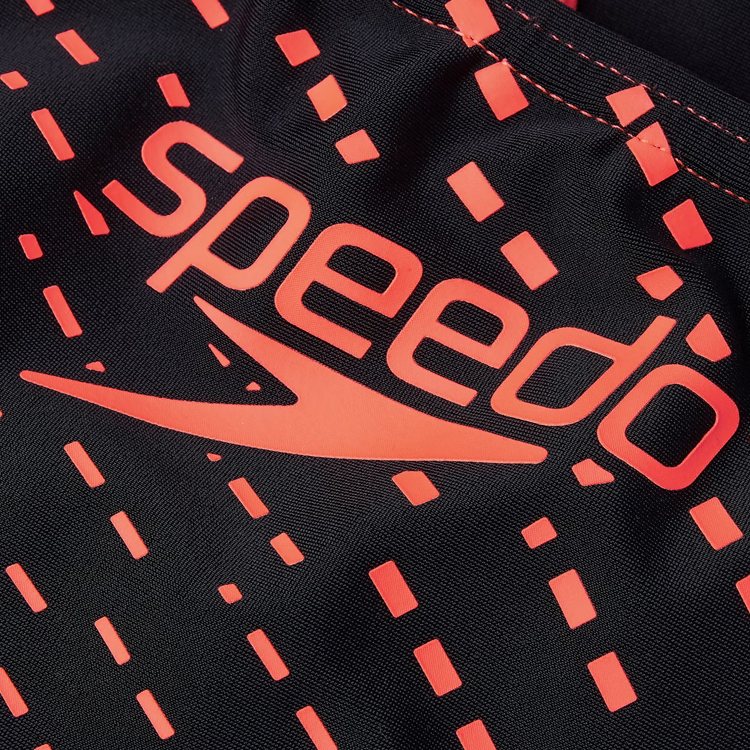 Купальник Speedo MEDLEY LOGO MDLT JF / Женский / 11-12 / Черный/Красный photo 5