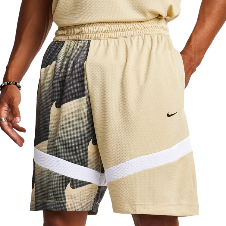 Sorti de bărbați Nike M NK DF ICON 8IN SHORT AOPSTFV L Bej-gri photo 4