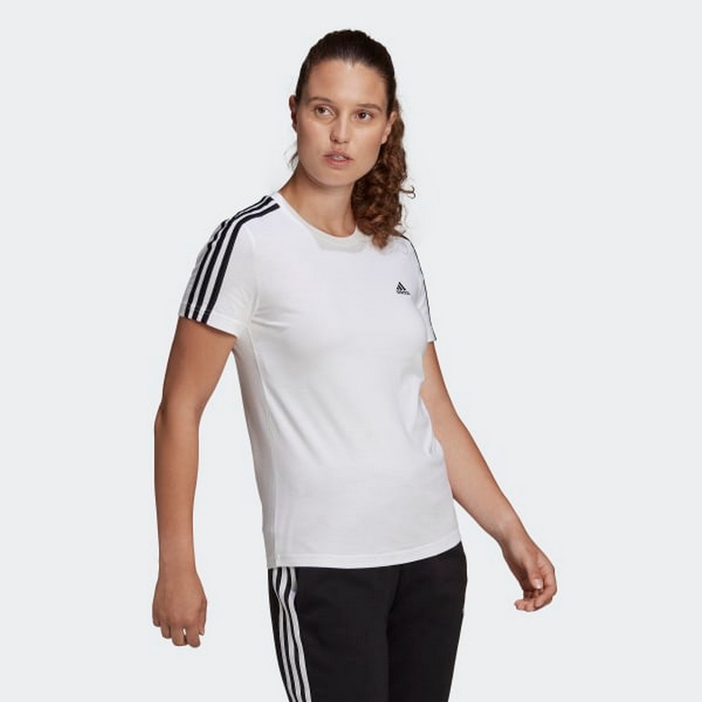 Tricou Adidas W 3S T / Femei / XS / Alb photo 2
