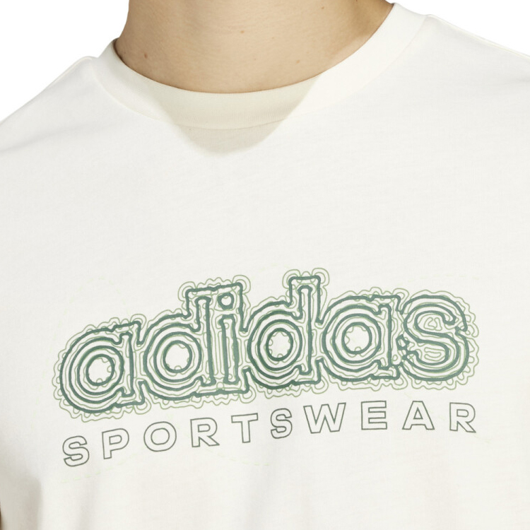 Tricou bărbătesc Adidas M GROWTH SPW T S Bej photo 2