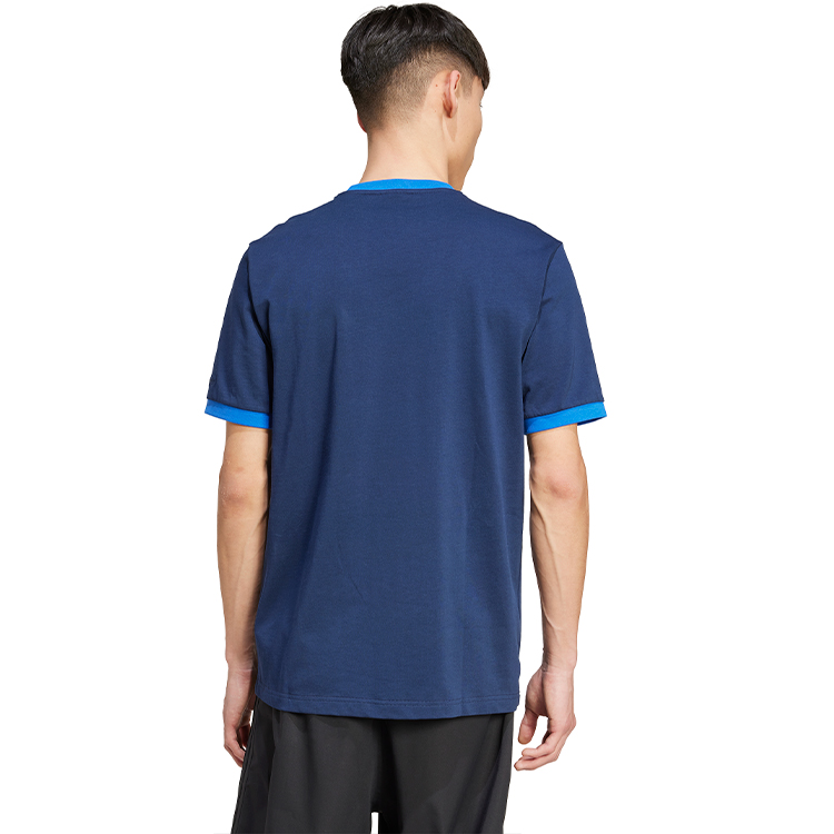 Футболка мужская Adidas CONTRAST TEE XS Синий photo 3