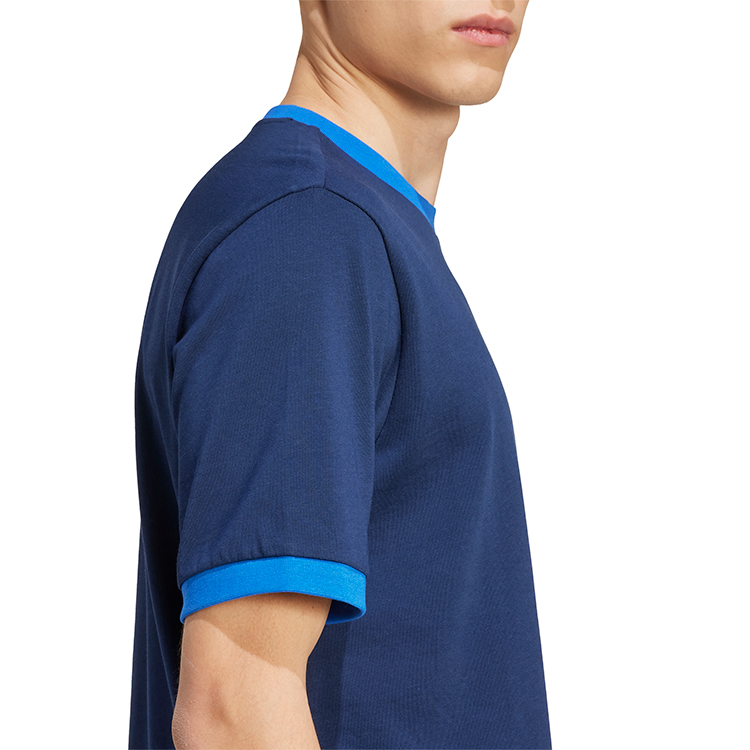 Футболка мужская Adidas CONTRAST TEE XS Синий photo 5