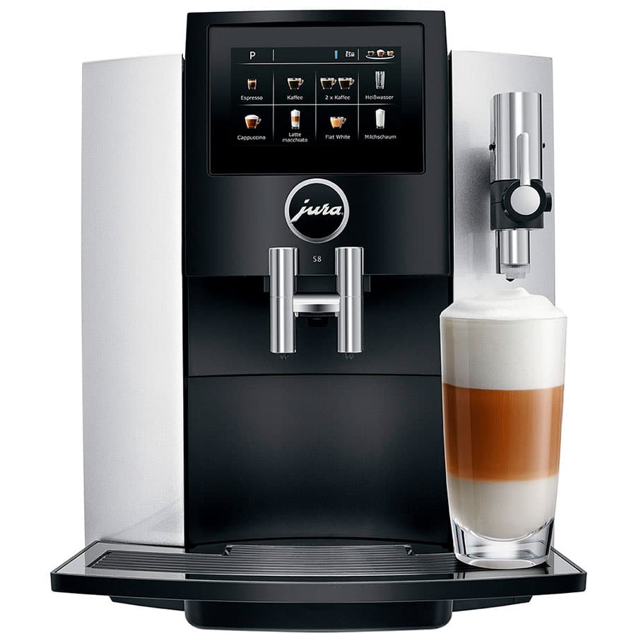 Aparat de cafea Espresso JURA S8 Platin, 15483 / 15 bar / Espresso photo 1 Aparat de cafea Espresso JURA S8 Platin, 15483 / 15 bar / Espresso photo 1