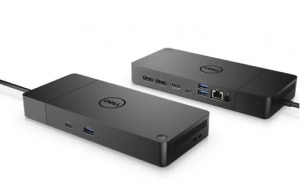 Dell Dock WD19s, 130W - USB-C 3.1 Gen 2, USB-A 3.1 Gen 1 with PowerShare, Display Port 1.4 х 2, HDMI 2.0b, USB-C Multifunction Display Port,  Dual USB-A 3.1 Gen 1, Gigabit Ethernet RJ45. thumbnav 1