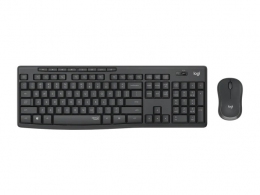 Tastatura si mouse Wireless Logitech MK295 Silent, Graphite thumbnav 1