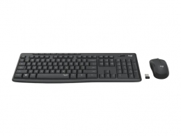 Tastatura si mouse Wireless Logitech MK295 Silent, Graphite thumbnav 2