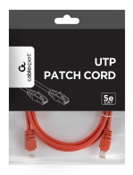 UTP Cat.5e Patch cord, 1.5m, Red thumbnav 2