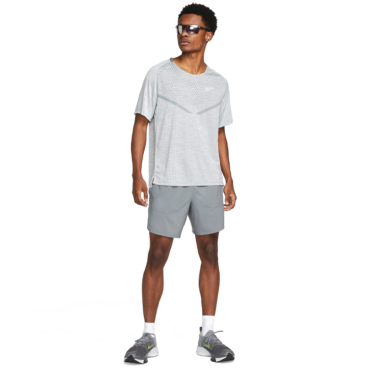 Tricou bărbătesc Nike M NK DFADV TECHKNIT ULTRA SS M Gri photo 5