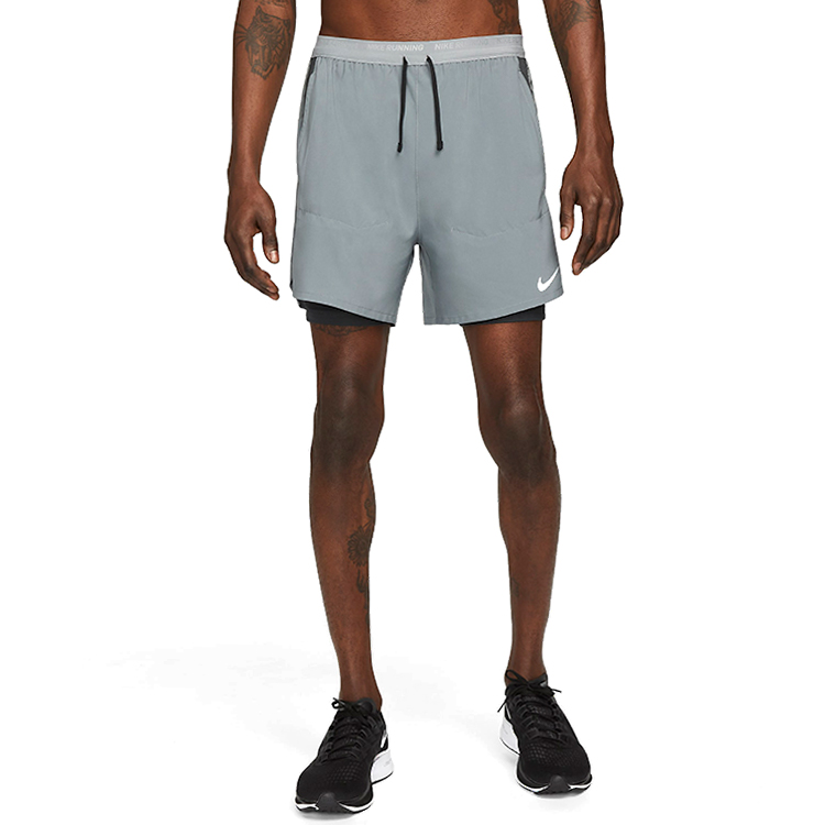 Sorti de bărbați Nike M NK DF STRIDE SHRT HYBRID XL Gri photo 3