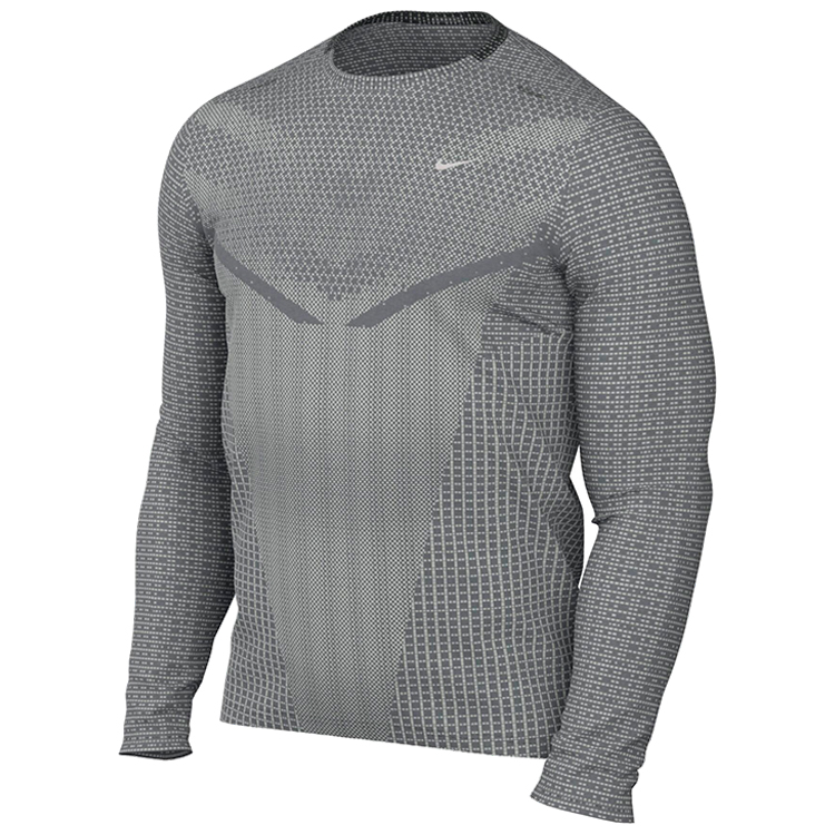 Hanorac pt bărbați Nike M NK DFADV TECHKNIT ULTRA LS XL Gri photo 1