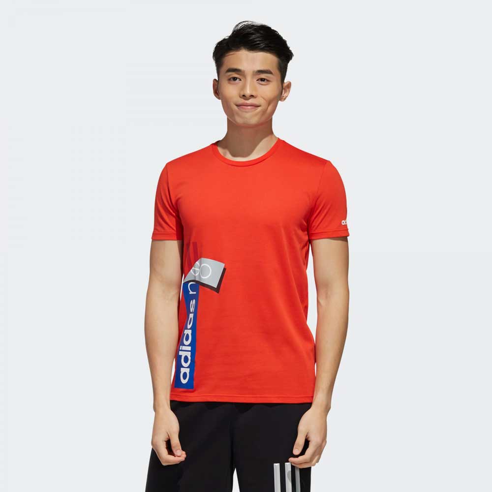 Tricou bărbătesc Adidas M FAV LOGO TEE S Oranj photo 4