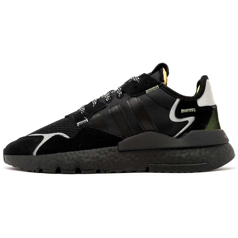 Кроссовки Adidas NITE JOGGER / Мужской / 40.5 / Черный photo 1