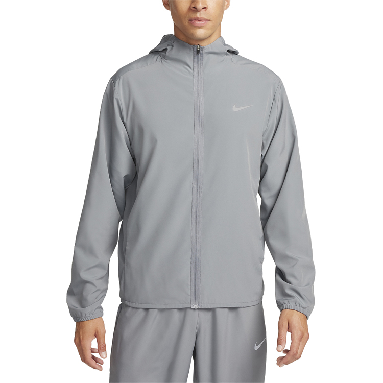 Hanorac pt bărbați Nike M NK DF FORM HD JKT S Gri photo 3
