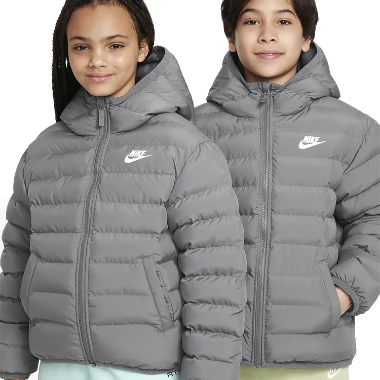Куртка Nike K NSW LOW SYNFL JKT ADP / Унисекс / L / Серый photo 2