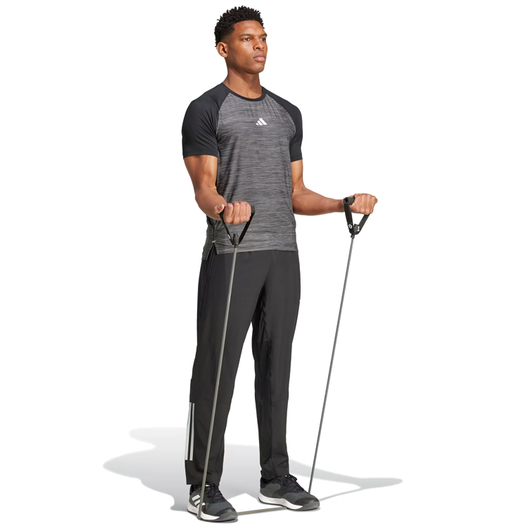 Pantaloni Adidas GYM+ 3S PNT S Negru Barbati photo 2