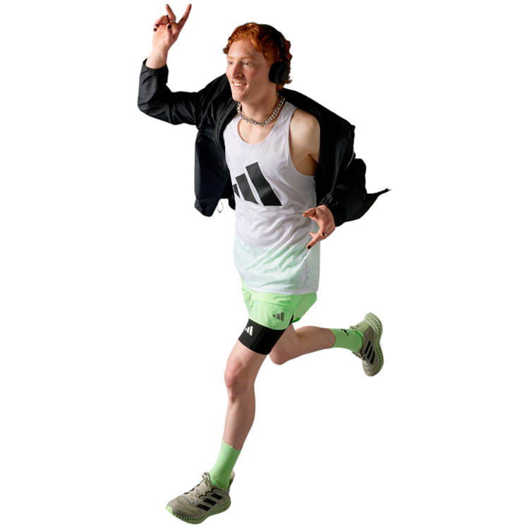 Майка для мужчин Adidas RUN IT TANK XS Белый photo 2