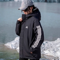 Scurta Adidas 3S HOODED JKT thumbnav 4