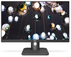 22.0" AOC MVA LED 22E1Q Matte Black (5ms, 50M:1, 250cd, 1920x1080, 178°/178°, VGA, HDMI, DisplayPort, Audio Line-out, Speakers 2 x 2W, VESA) thumbnav 1
