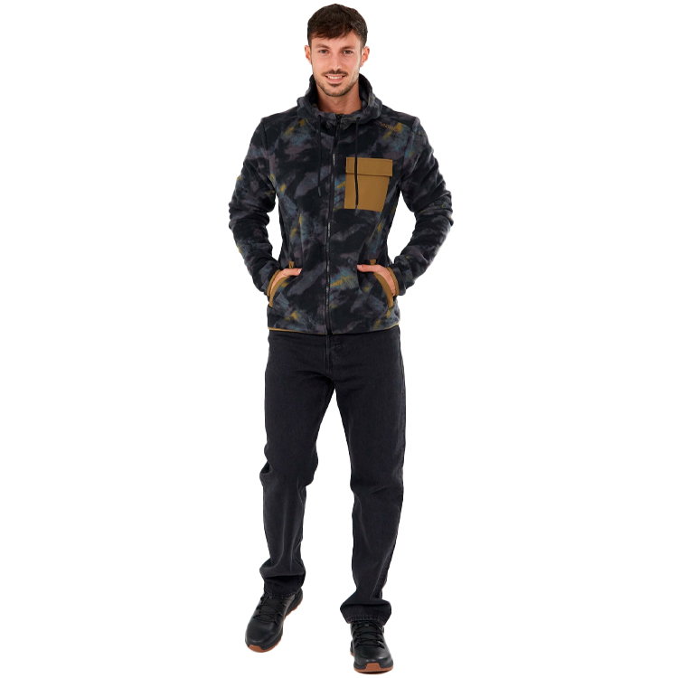 Hanorac pt bărbați Fundango Nestor Fleece Jacket S Multicolor photo 3