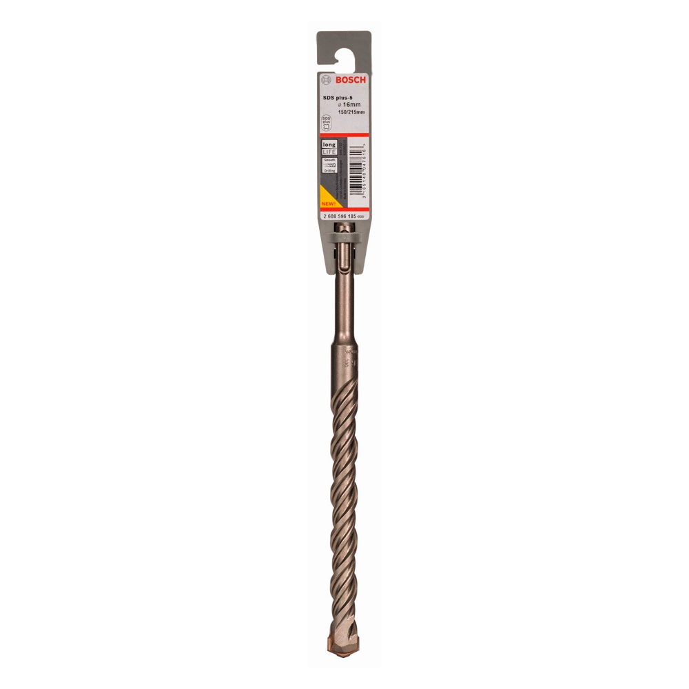 Бур SDS-plus Bosch S4 16x150x210, 2608596185 photo 1