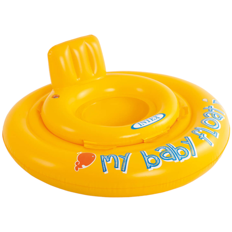Cerc gonflabil cu decupaje pentru picioare INTEX MY BABY FLOAT photo 1