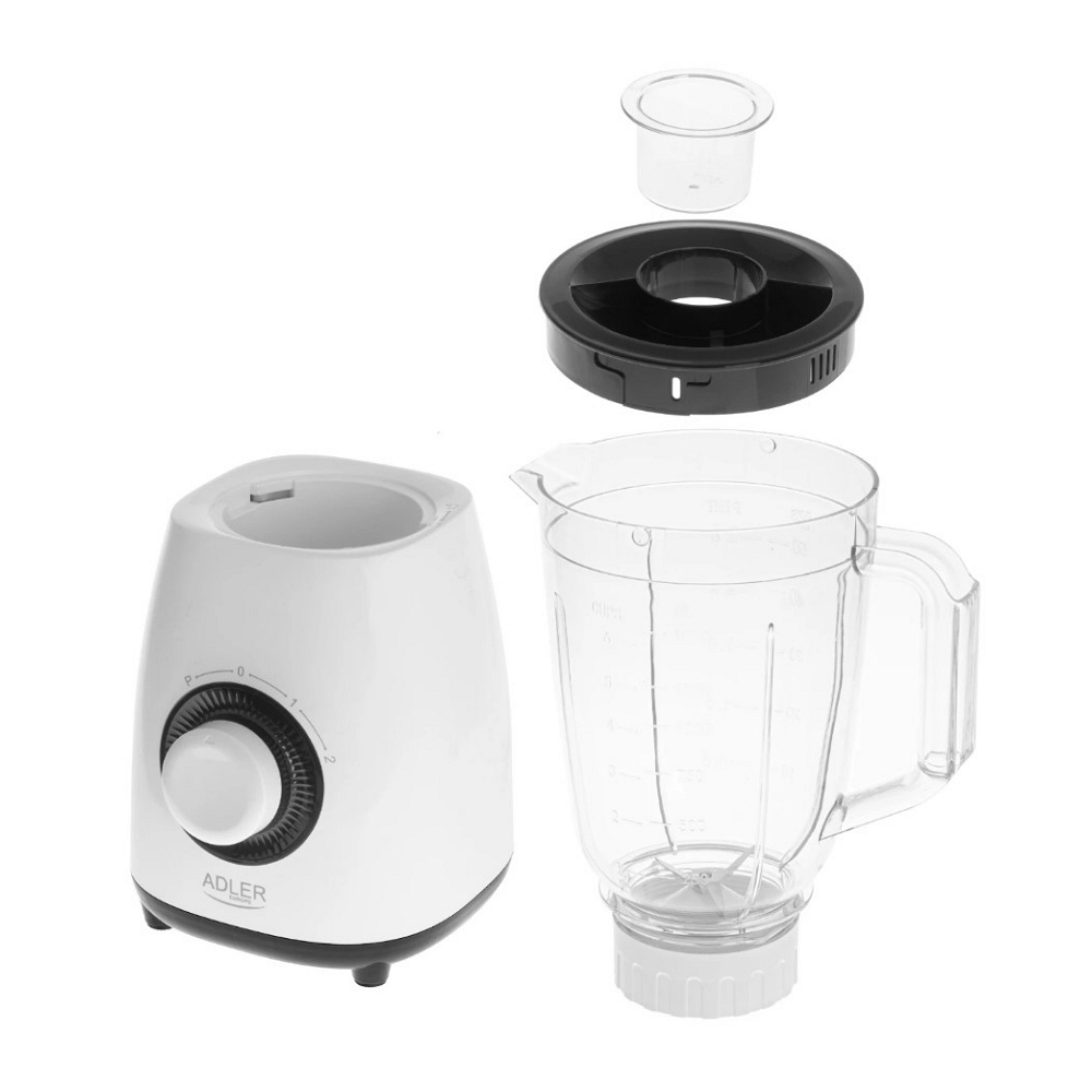 Blender Stationar Adler AD4085 Alb / 2 viteze / 64 ml photo 5