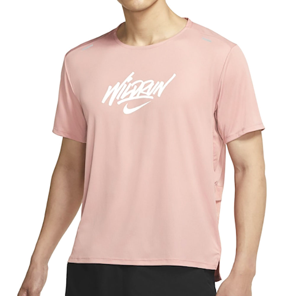 Tricou bărbătesc Nike M NK RISE 365 SS WR GX L Roz photo 1 Tricou bărbătesc Nike M NK RISE 365 SS WR GX L Roz photo 1