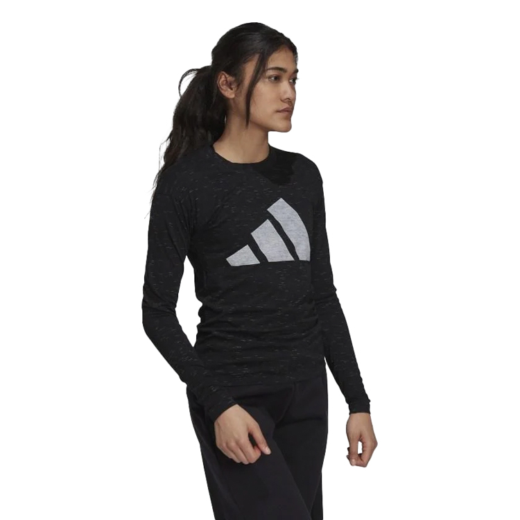 Футболка Adidas W WIN TEE LS XS Черный Женский photo 3