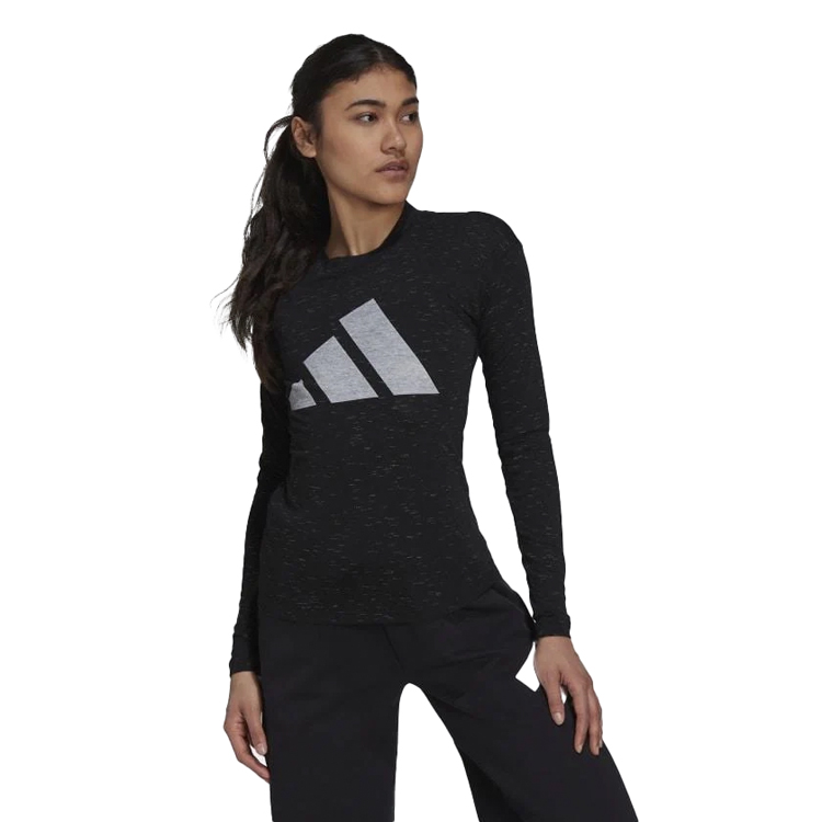 Футболка Adidas W WIN TEE LS XS Черный Женский photo 5