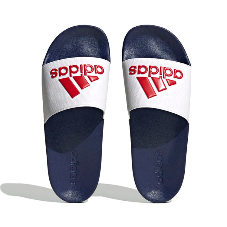 Slapi Adidas ADILETTE SHOWER pt Barbati / 44.5 / Albastru-alb photo 3