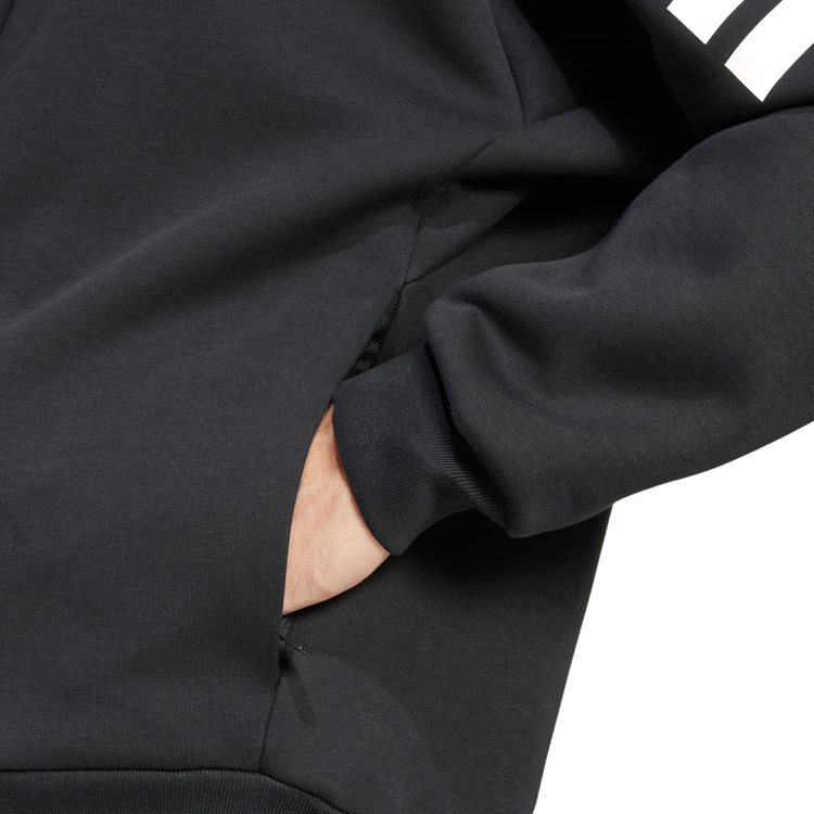 Hanorac pt bărbați Adidas M FI 3S TT XS Negru photo 5