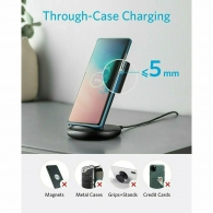 Incarcator universal wireless Anker PowerWave II Stand / 15W / Multiprotect Safety System / Black thumbnav 10