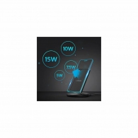 Incarcator universal wireless Anker PowerWave II Stand / 15W / Multiprotect Safety System / Black thumbnav 4