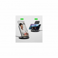 Incarcator universal wireless Anker PowerWave II Stand / 15W / Multiprotect Safety System / Black thumbnav 6