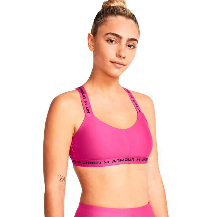 Bra sportive Under Armour UA Crossback Low / Femei / L / Roz photo 4