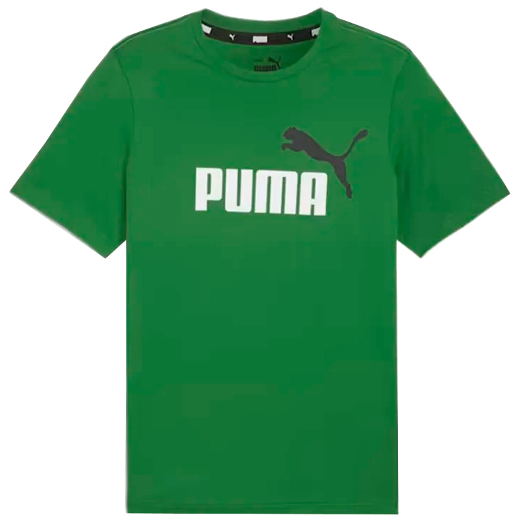 Tricou bărbătesc Puma ESS+ 2 Col Logo Tee S Verde photo 1