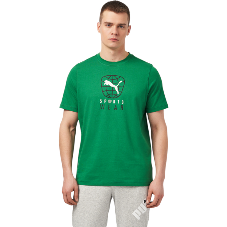 Tricou bărbătesc Puma BETTER SPORTSWEAR Tee S Verde photo 3