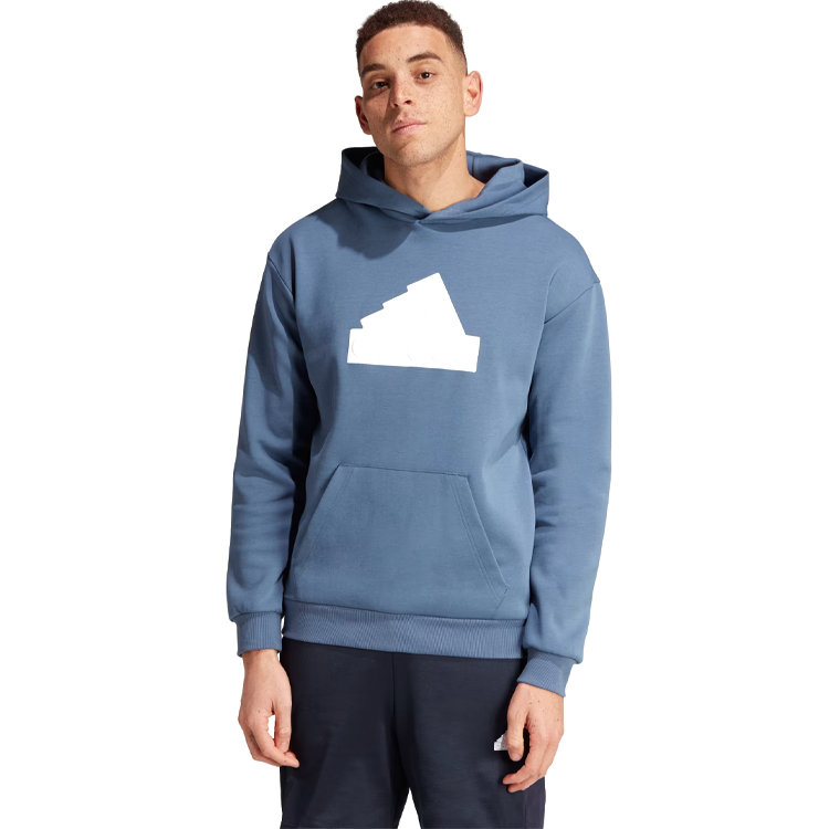 Hanorac pt bărbați Adidas M FI BOS HD S Albastru photo 2