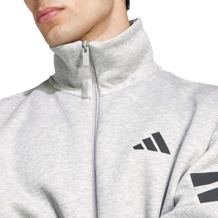 Hanorac pt bărbați Adidas M FI 3S TT XS Gri photo 3
