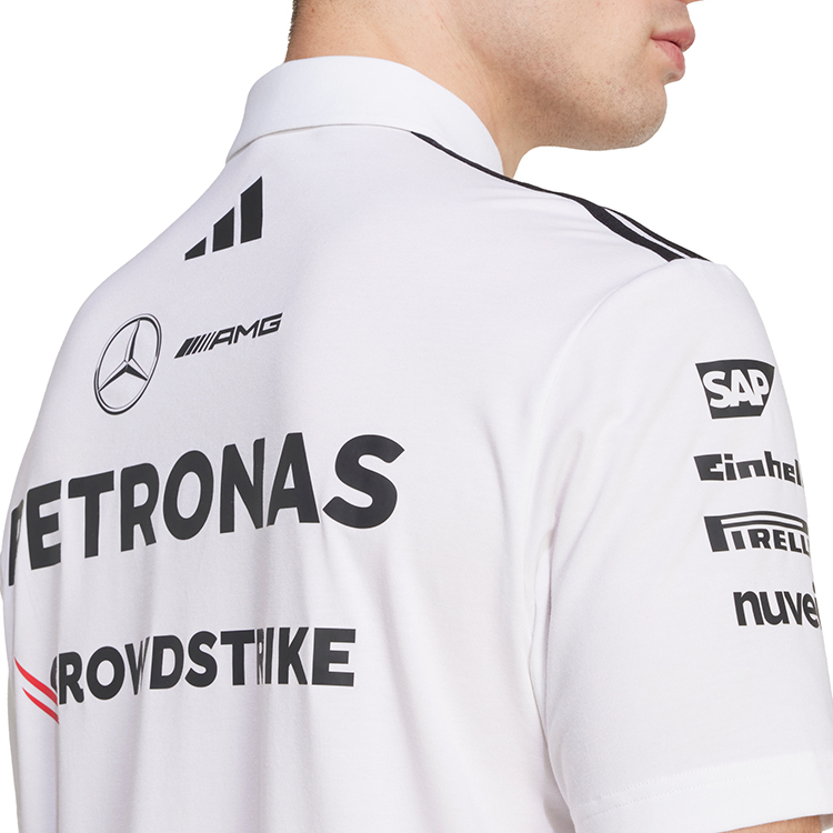  Polo pt bărbați Adidas MER TM POLO WM S Alb  photo 5