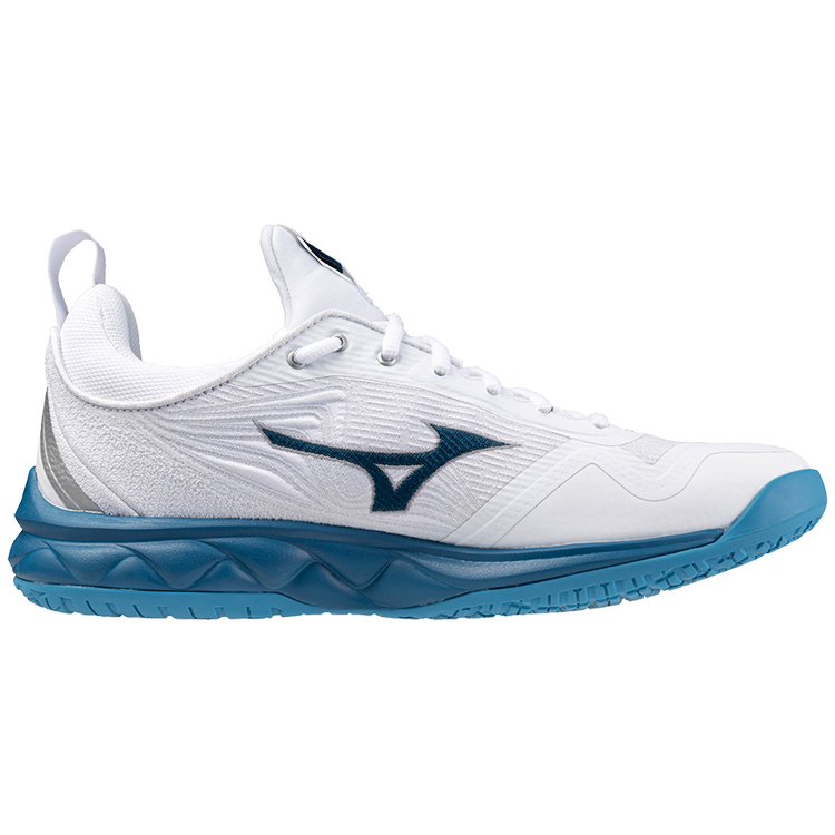 Кроссовки Mizuno WAVE LUMINOUS 2 / Мужской / 44 / Белый/Синий photo 2