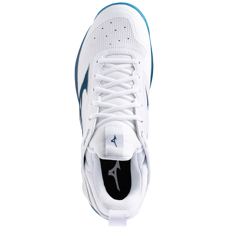 Кроссовки Mizuno WAVE LUMINOUS 2 / Мужской / 44 / Белый/Синий photo 4